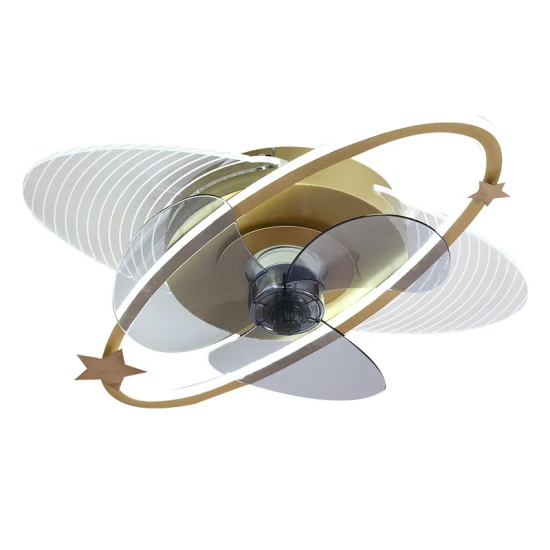 Moteur de ventilateur à courant continu de lumière de ventilateur de plafond invisible, contrôle par application Bluetooth