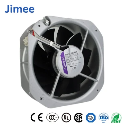 Jimee Motor Chine Fabrication de ventilateurs axiaux en fibre de verre Matériau de la lame Jm20072b2hl 206*206*72mm Souffleurs axiaux AC/Ventilateur axial industriel pour la ventilation de l'air